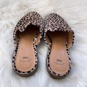 Gap leopard mules online